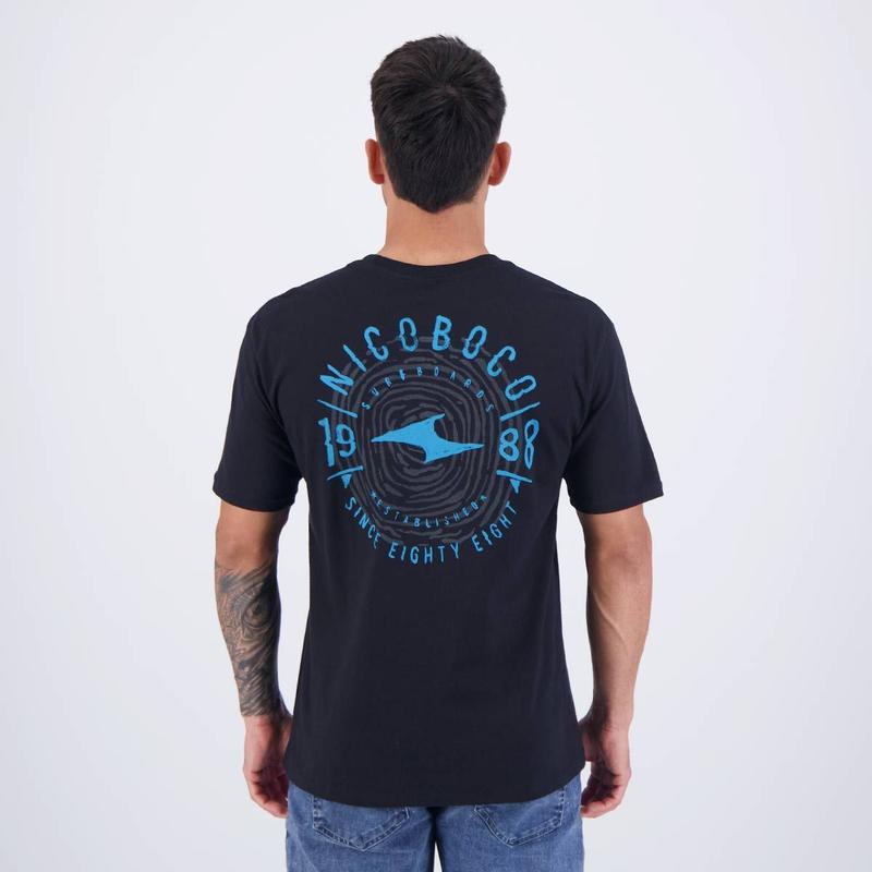 Camiseta Nicoboco Corvus Preta - Camisa e Camiseta Esportiva